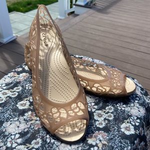 Crocs Floral Pattern Flats